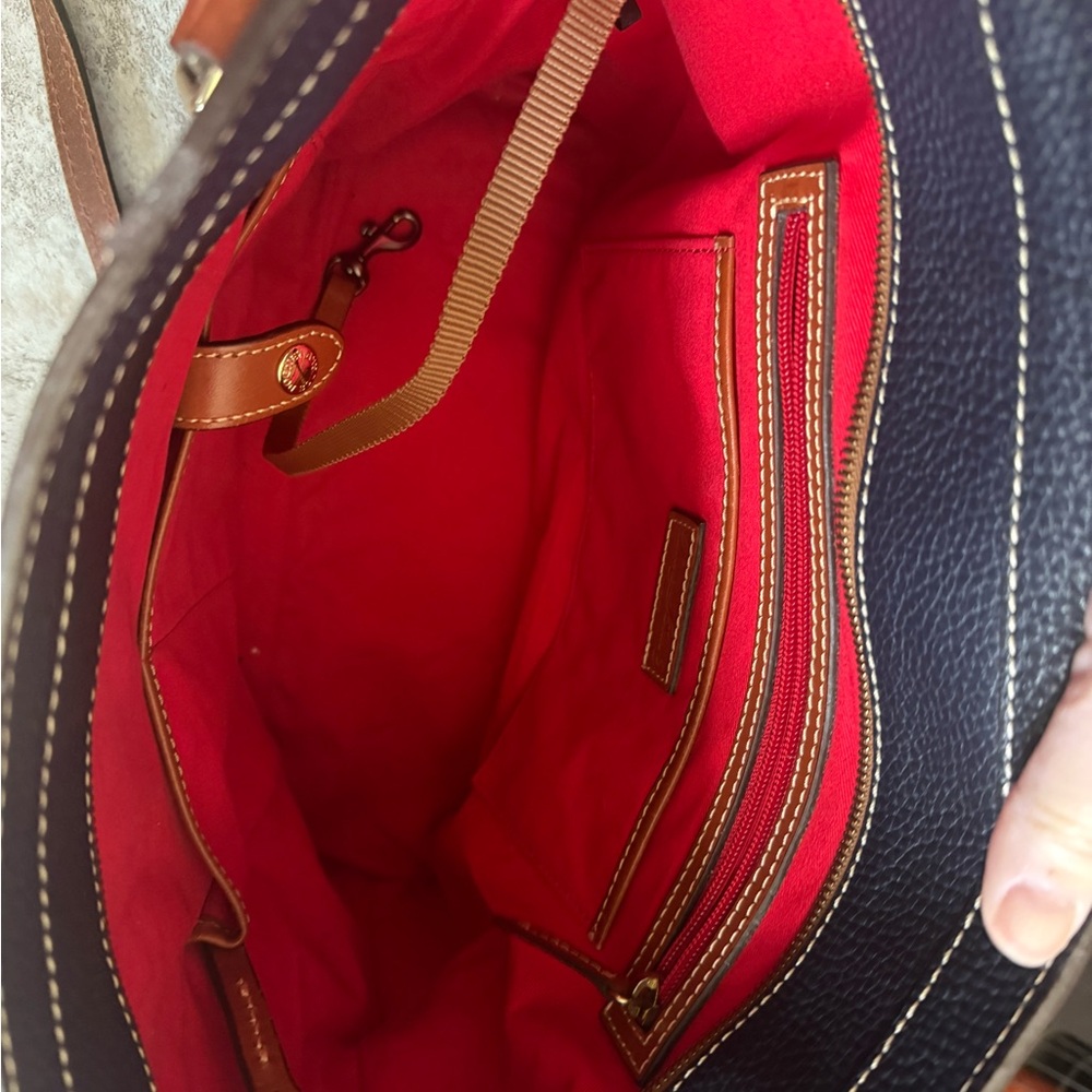 Dooney & Bourke Blue Tote bag - Picture 9 of 14